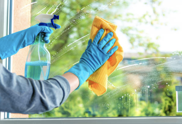 interior window cleaning